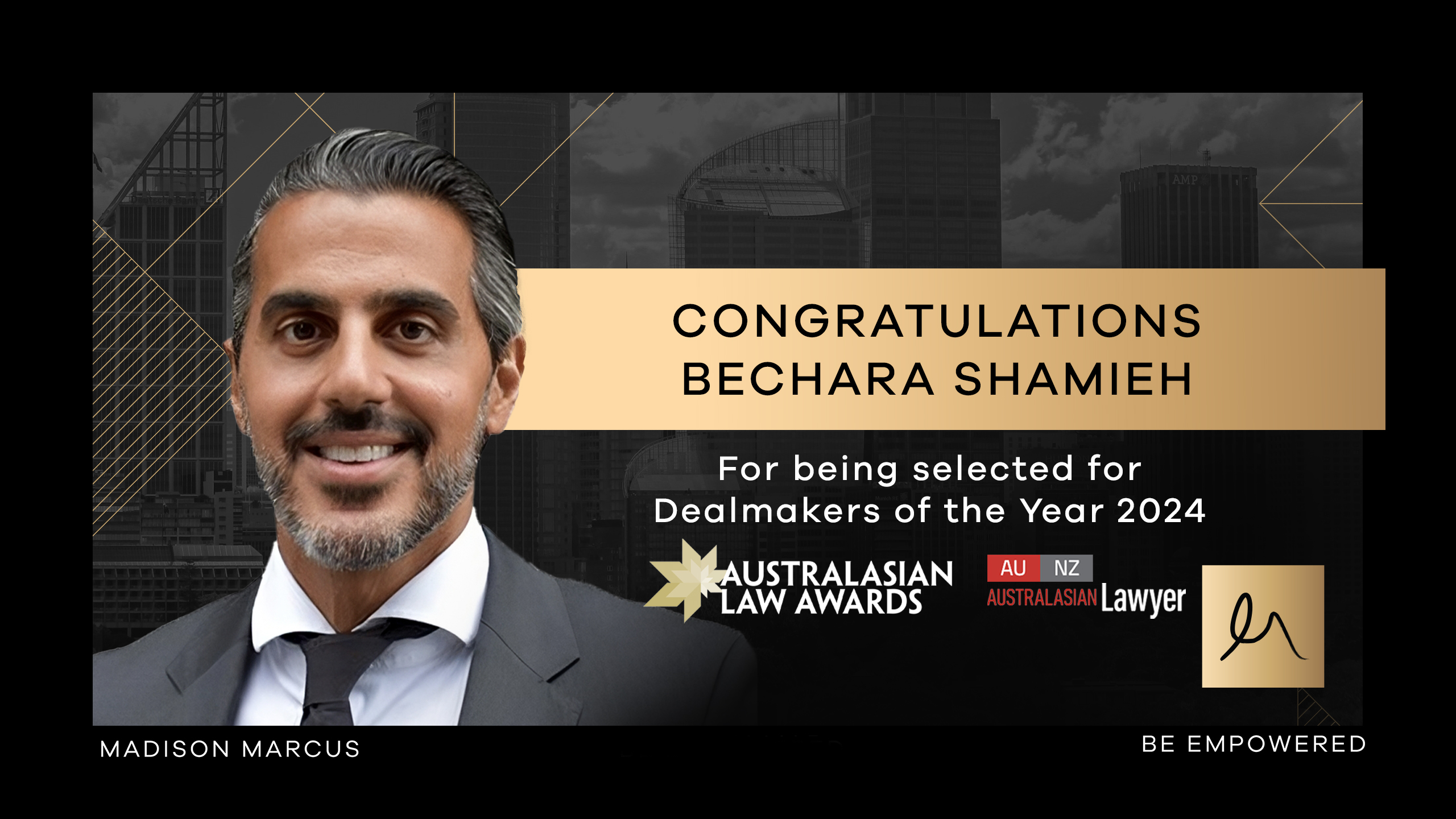 Dealmakers Award_Bechara 15 APR 2024 - LI